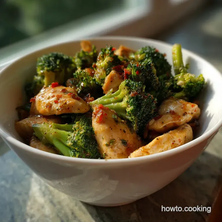 Chicken Broccoli Stir Fry: Authentic Takeaway Taste presentation