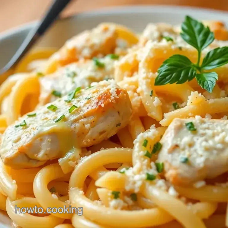 Chicken Garlic Parmesan Pasta Recipe
