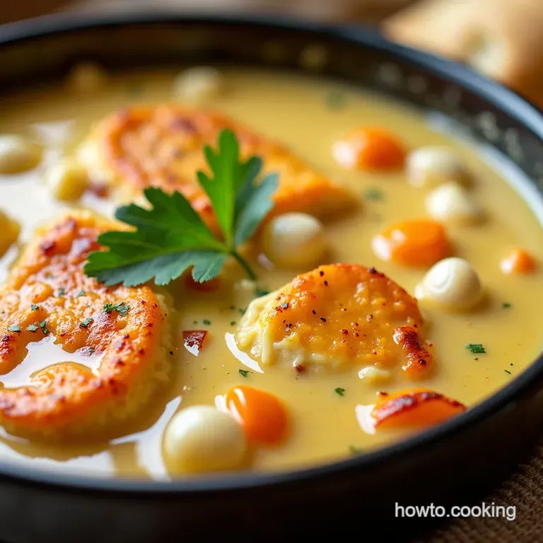 Chicken Pot Pie Soup Comfort in a Bowl