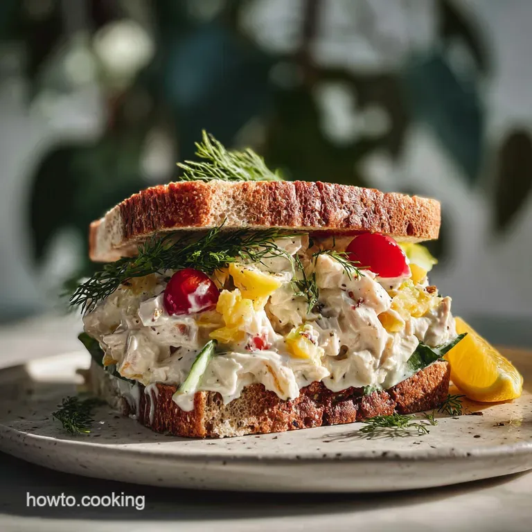 Chicken Salad Sandwich Recipe: Fresh & Nutritious
