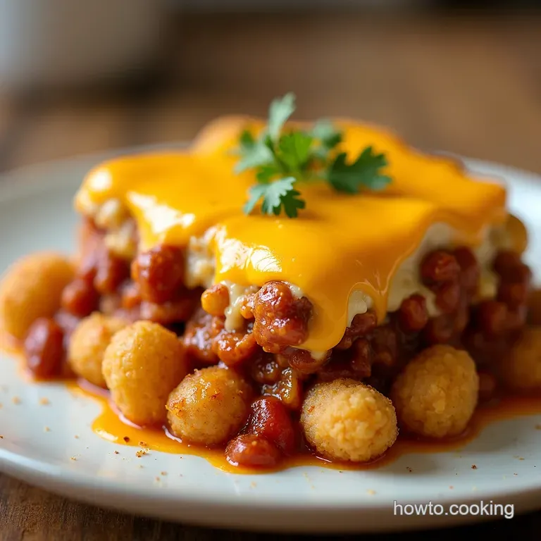 Chili Cheese Tater Tot Extravaganza