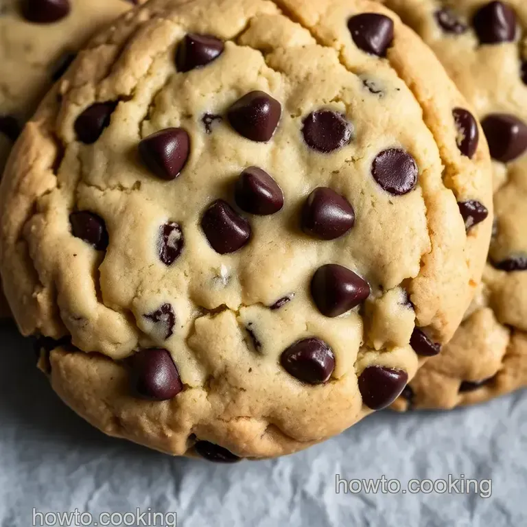 Chocolate Chip Cheesecake Cookies presentation