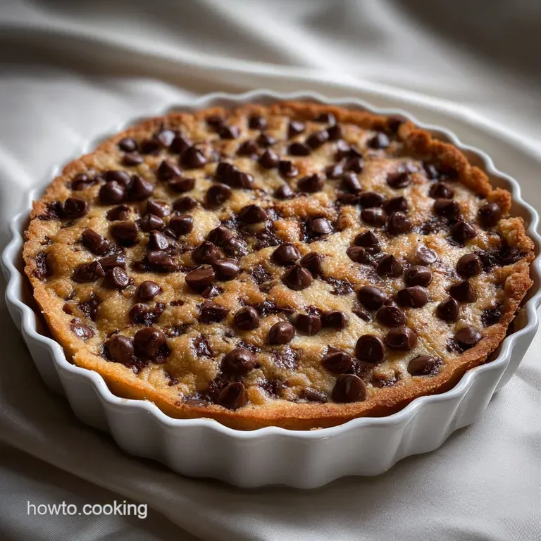 Chocolate Chip Funny Cake Pie: Decadent Hybrid Dessert