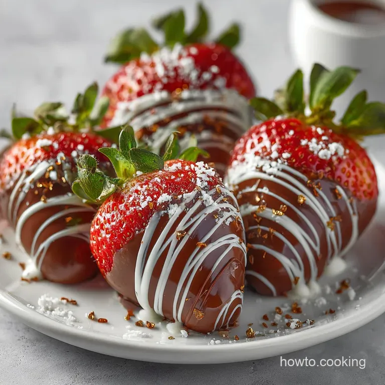 Chocolate Covered Strawberries: Velvety Finish