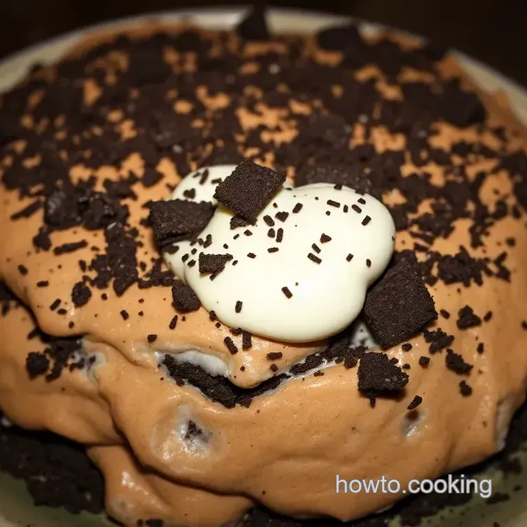 Chocolate Dirt Cake with Oreos
