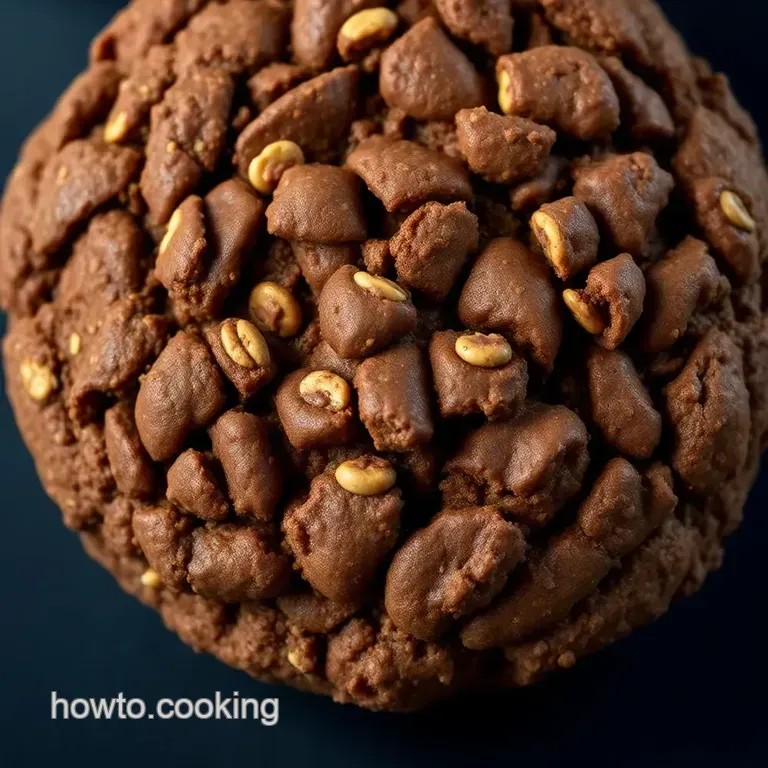 Chocolate No-Bake Oatmeal Cookies: the Fuss-Free Treat presentation