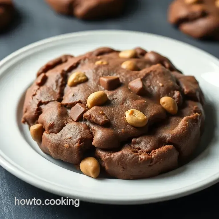 Chocolate Peanut Butter No-Bake Cookies