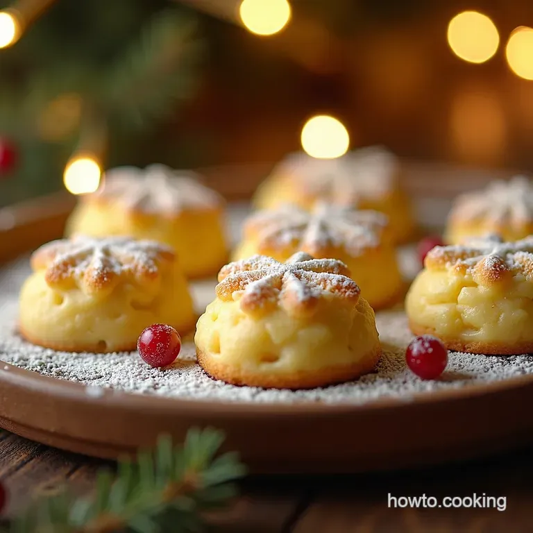 Christmas Lemon Bliss Bites presentation