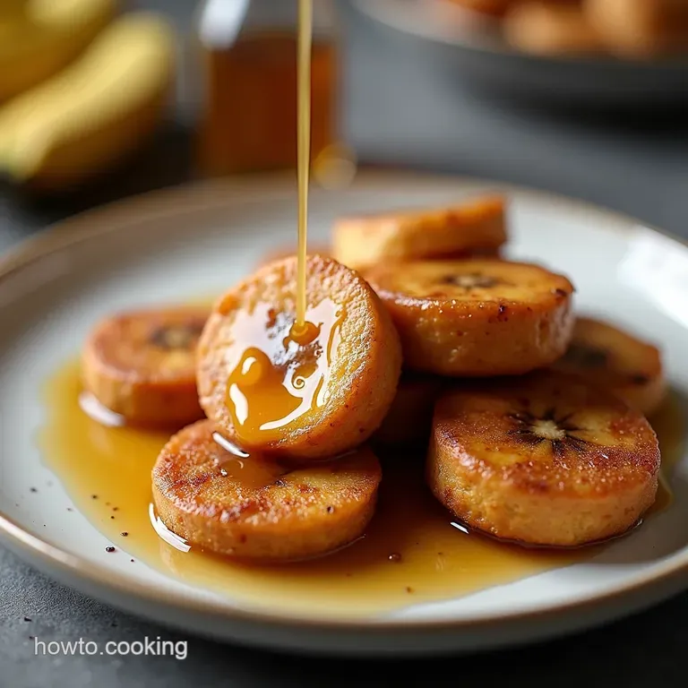 Caramel Kissed Perfectly PanFried Cinnamon Bananas