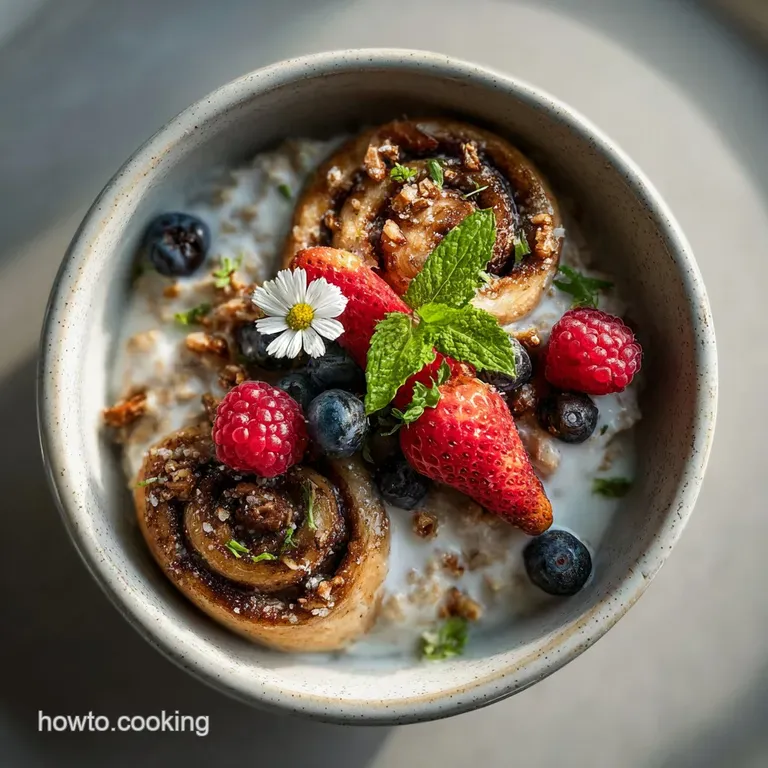 Cinnamon Overnight Oats: Creamy & Spiced