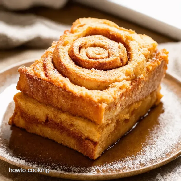 Cinnamon Roll French Toast Bake