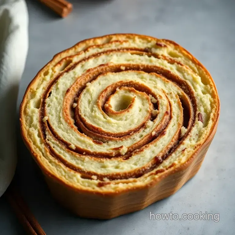 Cinnamon Swirl Bread presentation