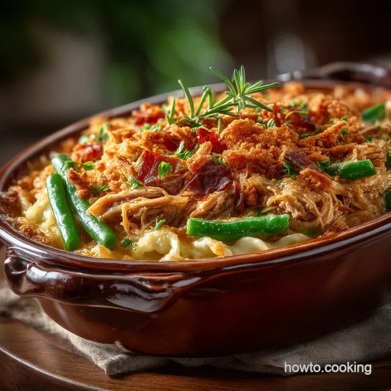 The Great Comfort Bake Classic Amish Yumasetti Casserole presentation