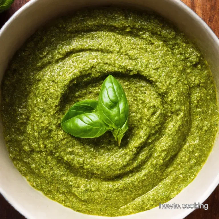 Classic Basil Pesto A Taste of Italian Sunshine