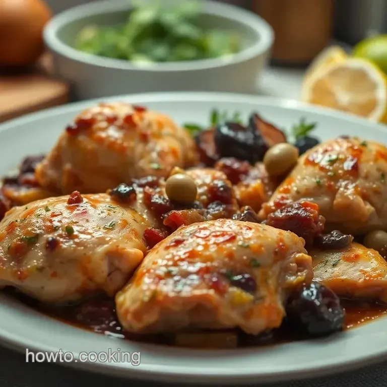 Classic Chicken Marbella: A Flavorful Mediterranean Delight