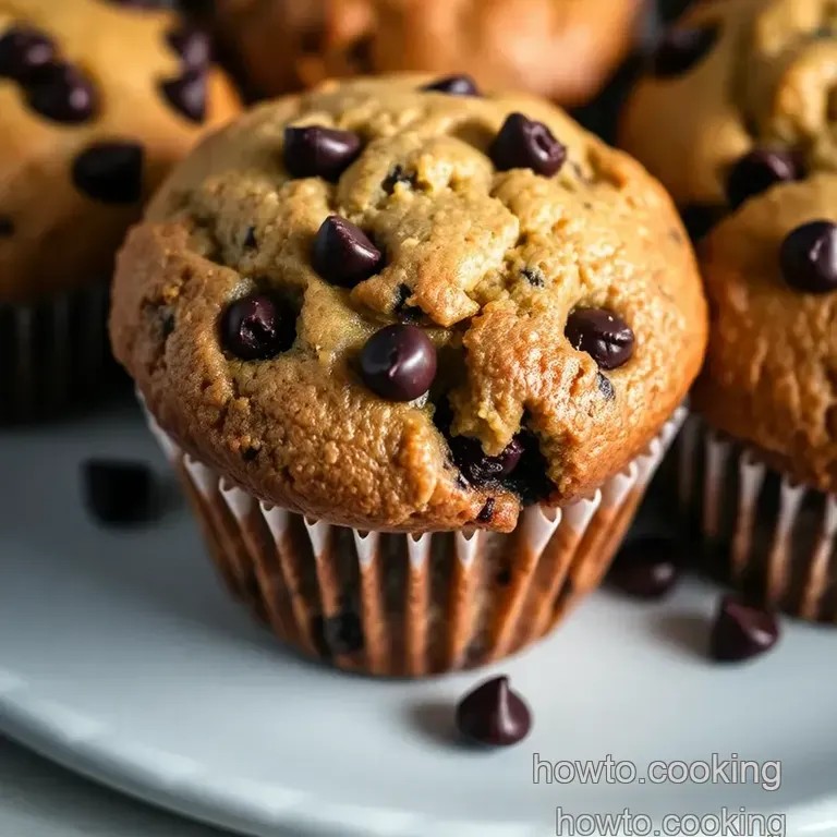 Classic Chocolate Chip Muffins (Just Like Grandma Used to Make&hellip; Almost!) presentation