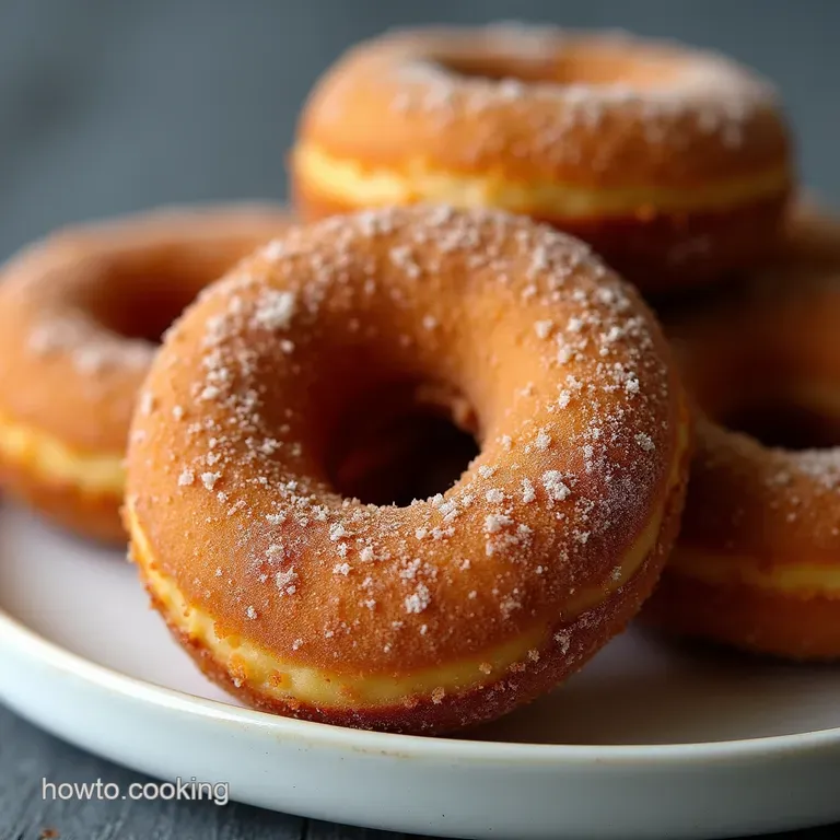 The Ultimate GoldenCrusted Cinnamon Sugar Donuts