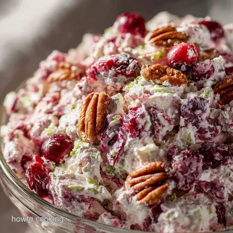 Cranberry Fluff Salad: The Easiest No-Bake Holiday Side Dish