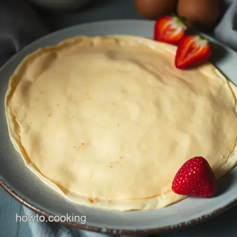 Classic French Crepes: Light  Lacy  and Lovely!