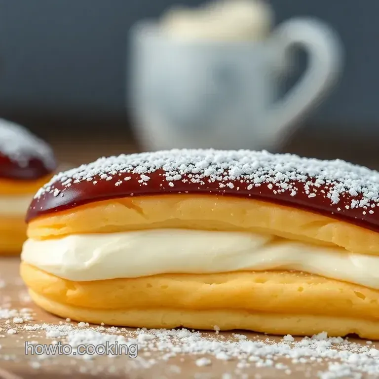 Classic French Éclairs with Chocolate Ganache