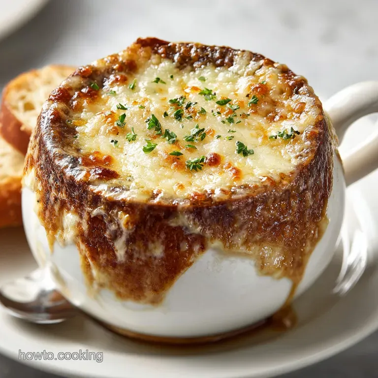 French Onion Soup: Rich and Caramelized