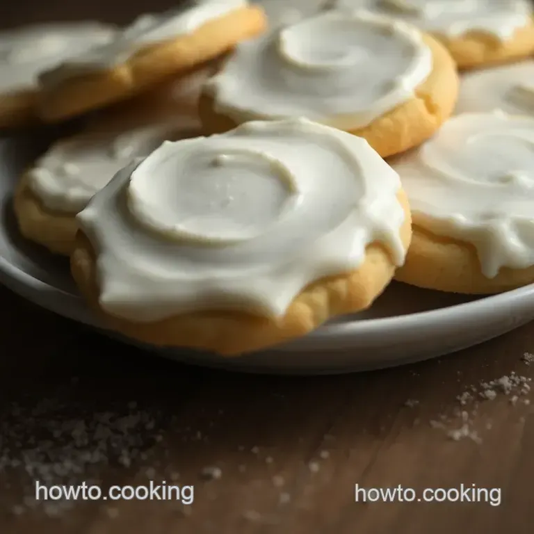 Classic Frosted Sugar Cookies: Sweet and Simple presentation