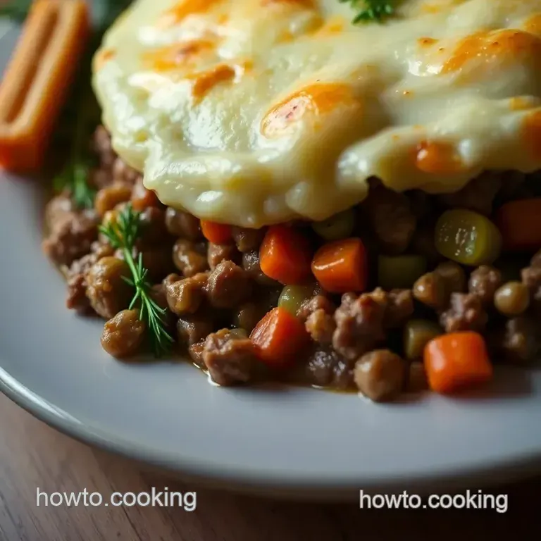 Classic Irish Shepherd s Pie presentation