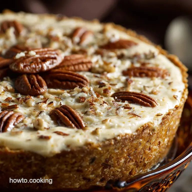 Classic Italian Cream Pie with Toasted Coconut and Pecans