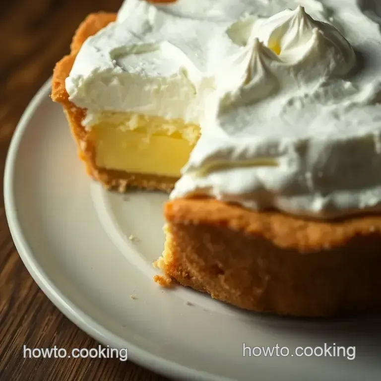 Classic Lemon Meringue Pie presentation