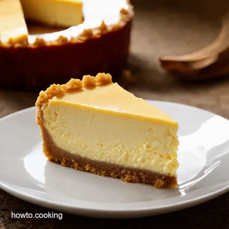 Classic New York Cheesecake The Creamy Dreamy Delight