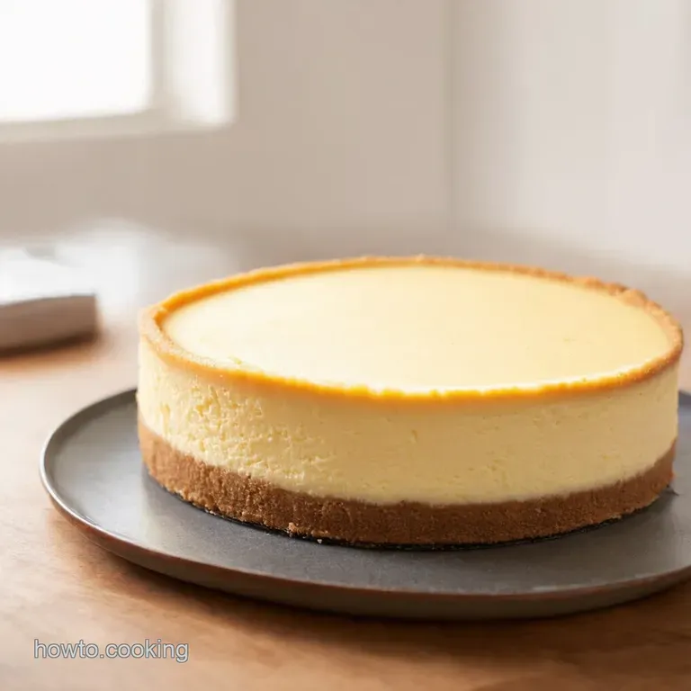 Classic New Yorkstyle Cheesecake Silky Smooth Perfection presentation