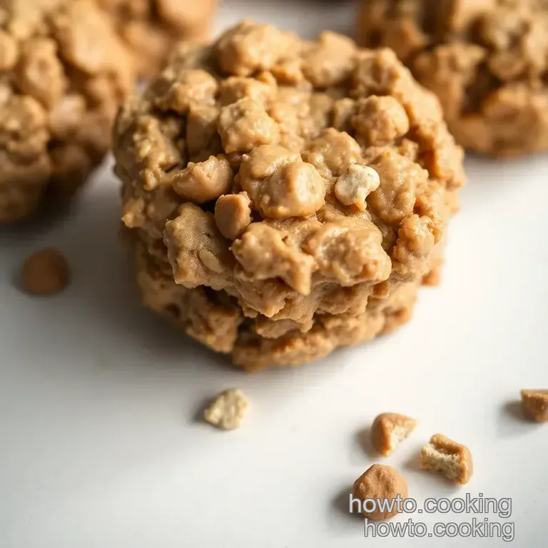 Classic No-Bake Oatmeal Cookies presentation