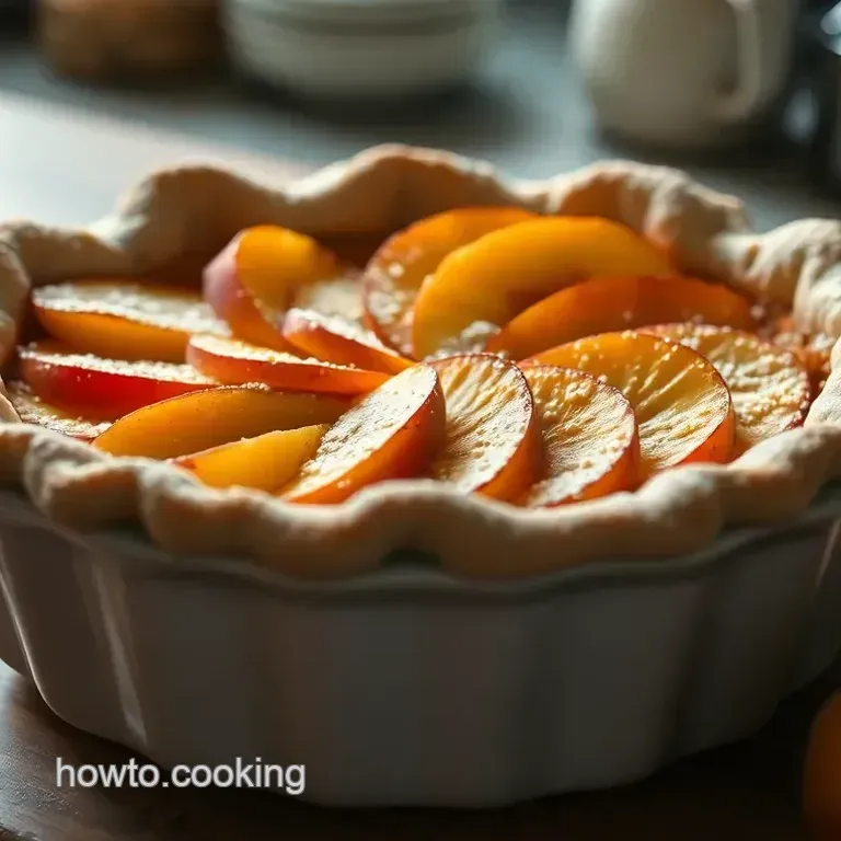 Classic Peach Pie: A Sweet Summer Delight