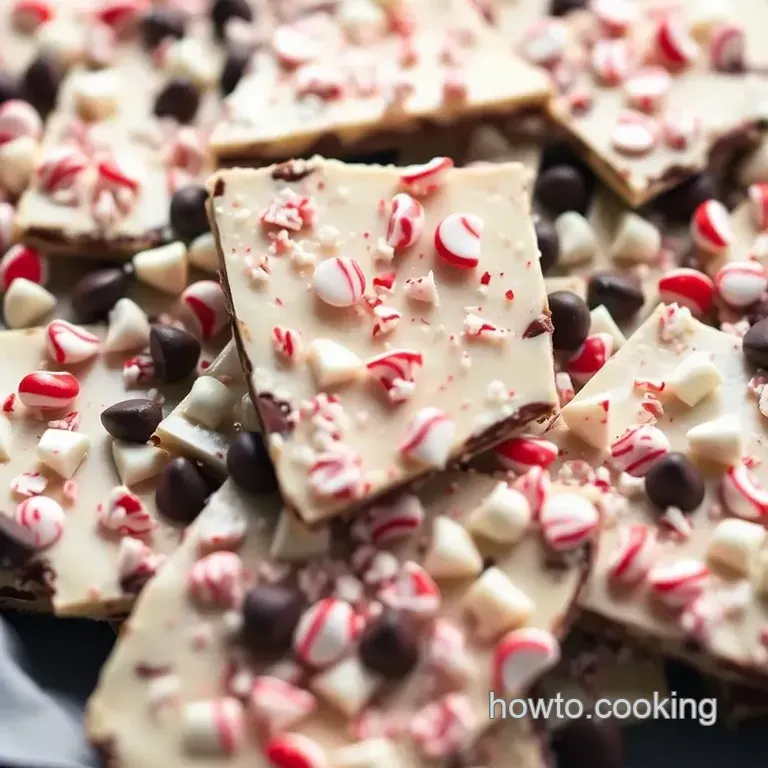Classic Peppermint Bark: a Festive Treat for All presentation