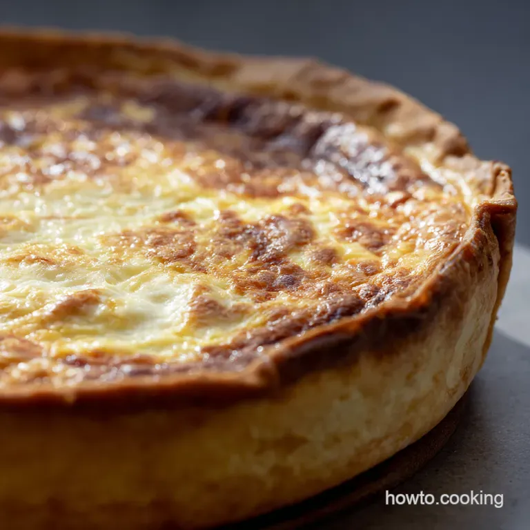 Classic Quiche Lorraine Simple Elegance in Every Slice presentation