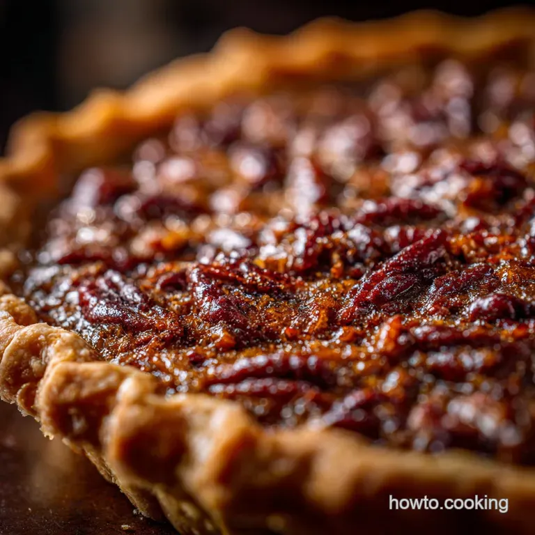 Southern Pecan Pie: the Colonels Classic Deep Dark and Delicious Recipe presentation