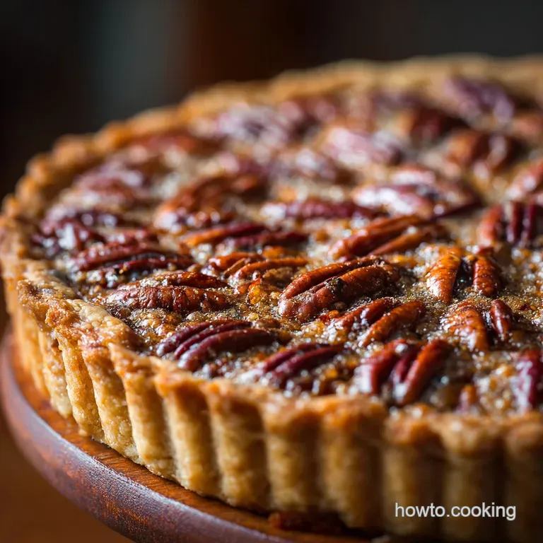 Traditional Pecan Pie: The Classic Golden Southern Holiday Dessert