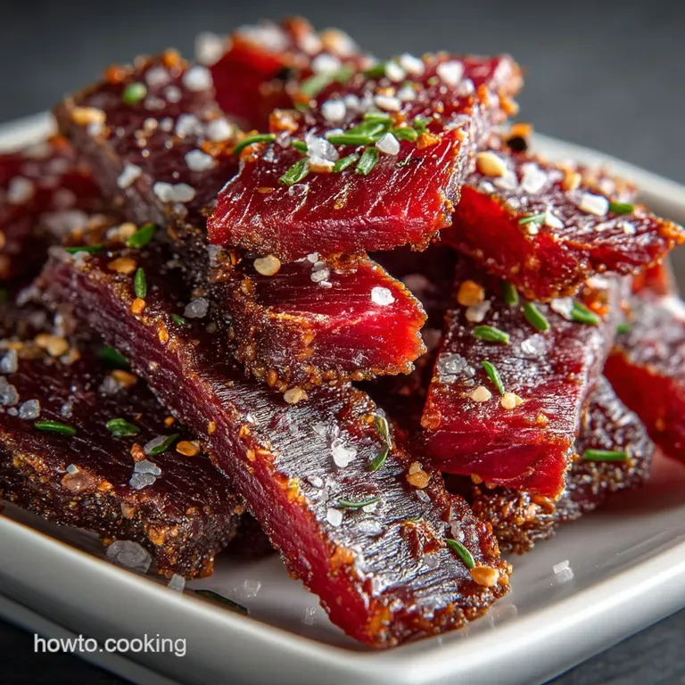 Beef Jerky Marinade: the Butchers Secret presentation