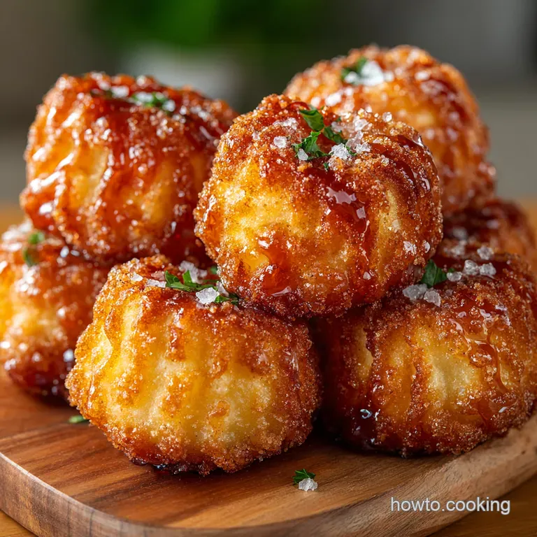 Cloud Nine Churro Bites Light Airy Air Fryer Delights presentation