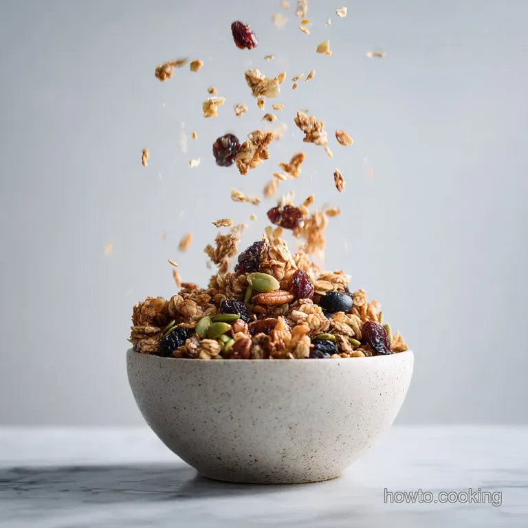 Healthy Granola: Clumpy Low-Sugar Chefs Secret presentation