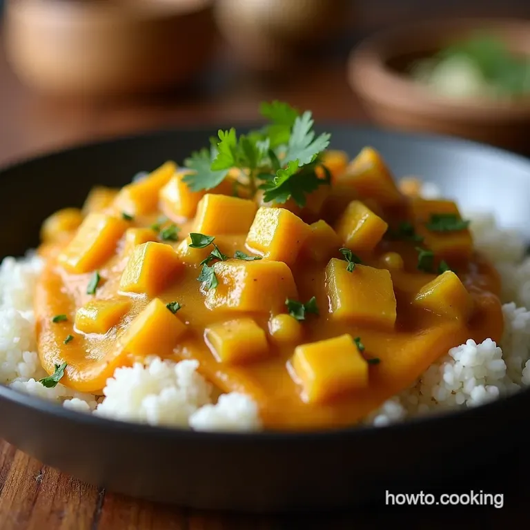 Golden Comforting Weeknight Japanese Curry on Rice Kare Raisu presentation