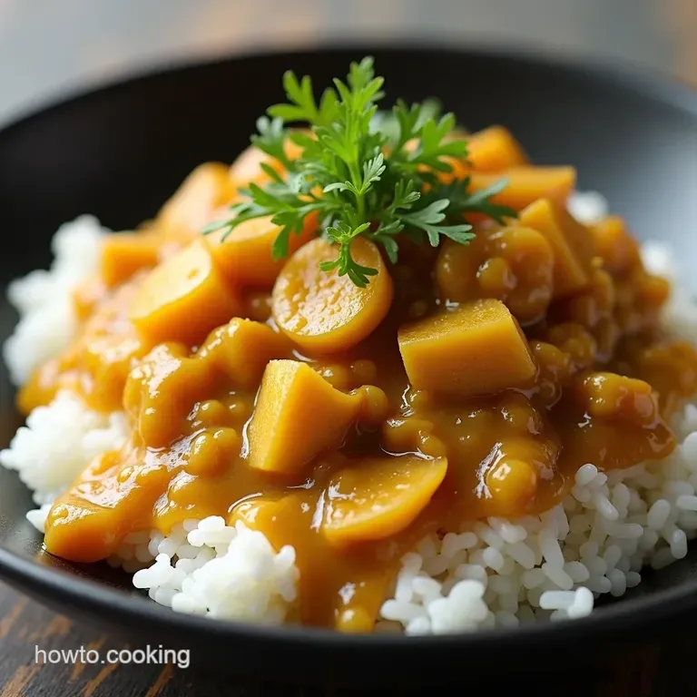 Golden Comforting Weeknight Japanese Curry on Rice Kare Raisu