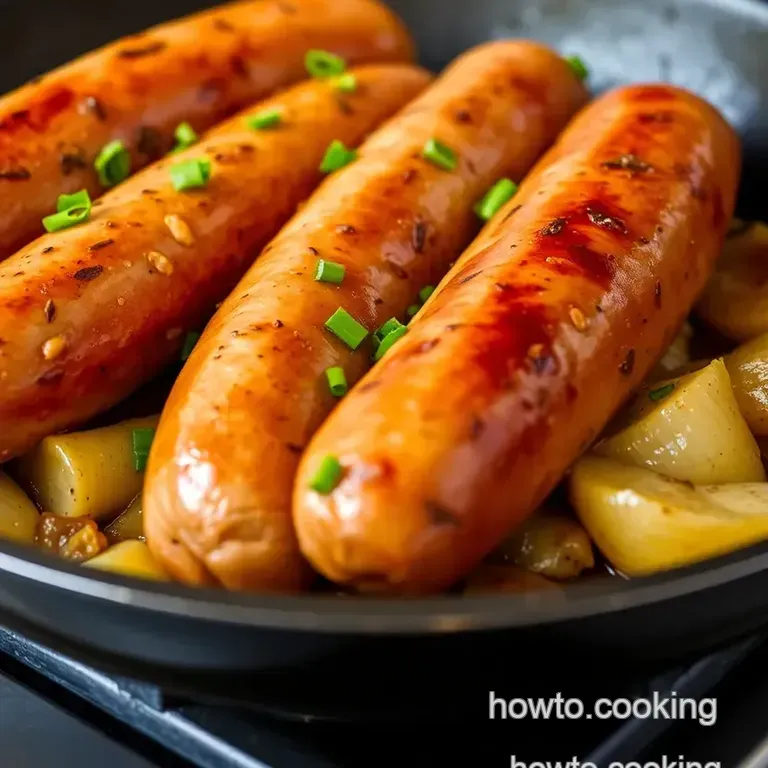 Cook Brats on Stove: Juicy Beer-Infused Delight presentation