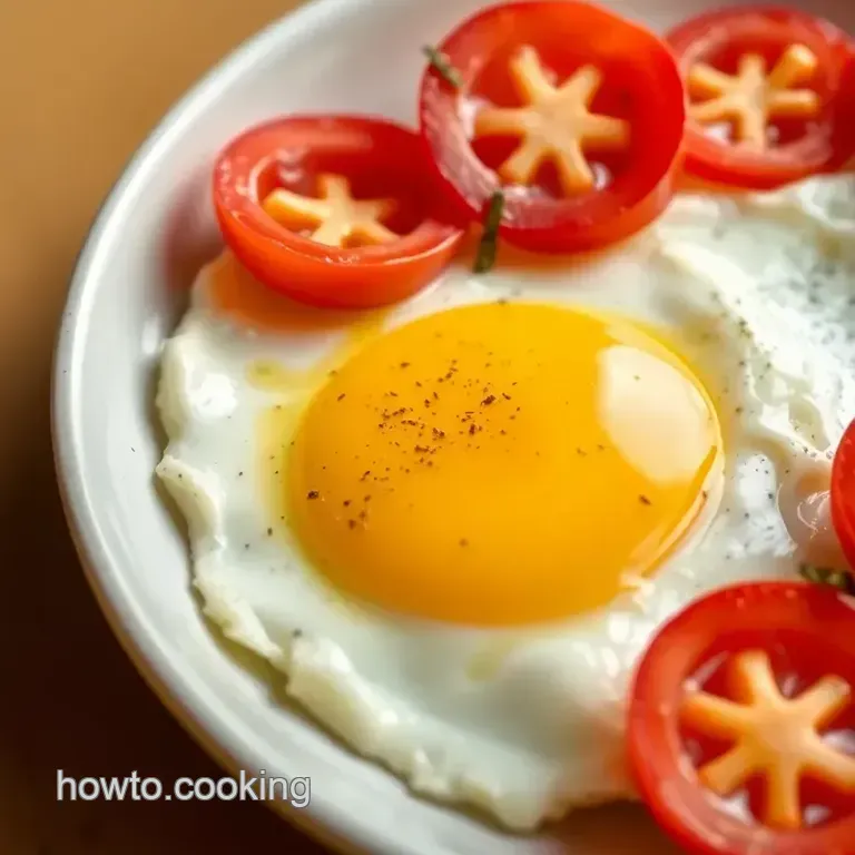 Perfect Over Easy Eggs for Breakfast presentation