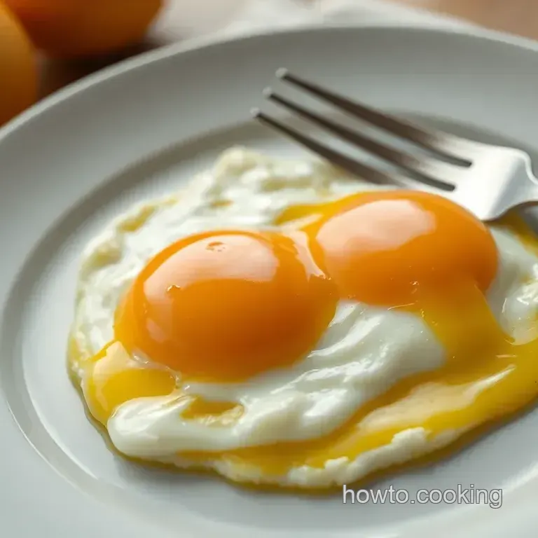 Perfect Over Easy Eggs with a Gorgeous Runny Yolk