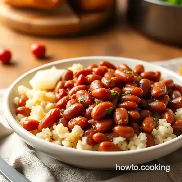 Cozy Red Beans: A Quick and Comforting Delight