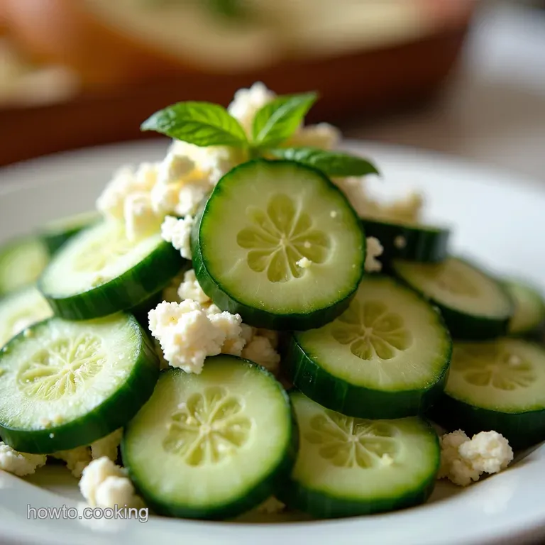 Cool as a Cucumber Cottage Cheese Salad