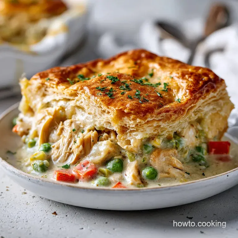 Costco Chicken Pot Pie: Flaky Crust