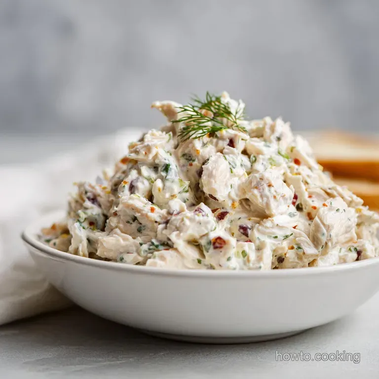 Elegant spoonfuls of chilled chicken salad, mounded on crisp lettuce leaves. Bright grapes and herbs add pops of color and...