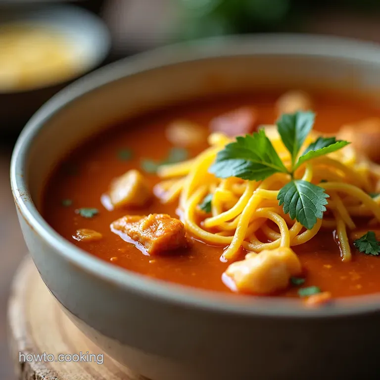 Cozy Crockpot Chicken Tortilla Soup